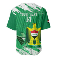 Iraq Football Custom Baseball Jersey Come On Lions of Mesopotamia