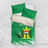 Iraq Football Custom Bedding Set Come On Lions of Mesopotamia