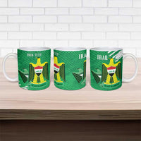 Iraq Football Custom Ceramic Mug Come On Lions of Mesopotamia