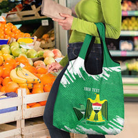 Iraq Football Custom Grocery Bag Come On Lions of Mesopotamia