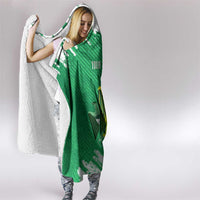 Iraq Football Custom Hooded Blanket Come On Lions of Mesopotamia