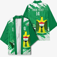 Iraq Football Custom Kimono Come On Lions of Mesopotamia