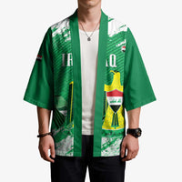 Iraq Football Custom Kimono Come On Lions of Mesopotamia