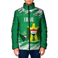 Iraq Football Custom Padded Jacket Come On Lions of Mesopotamia