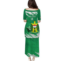 Iraq Football Custom Puletasi Come On Lions of Mesopotamia