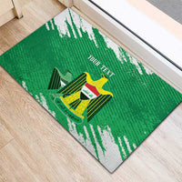 Iraq Football Custom Rubber Doormat Come On Lions of Mesopotamia