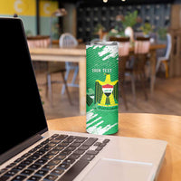 Iraq Football Custom Skinny Tumbler Come On Lions of Mesopotamia