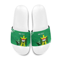Iraq Football Custom Slide Sandals Come On Lions of Mesopotamia