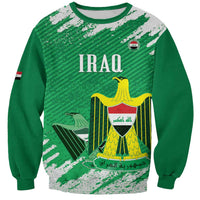 Iraq Football Custom Sweatshirt Come On Lions of Mesopotamia