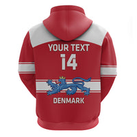 Custom Denmark Hockey Hoodie Go Danish Lions - Wonder Print Shop