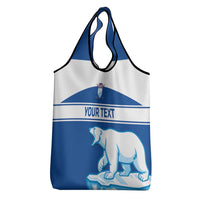 Custom Norway Hockey Grocery Bag Go Norge Polar
