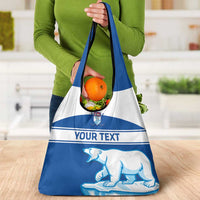 Custom Norway Hockey Grocery Bag Go Norge Polar
