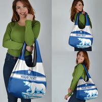 Custom Norway Hockey Grocery Bag Go Norge Polar