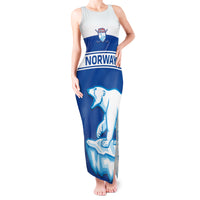 Custom Norway Hockey Tank Maxi Dress Go Norge Polar - Wonder Print Shop