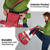 Custom Austria Hockey Grocery Bag Go Osterreich Eagles