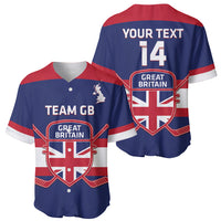 Custom Great Britain Hockey Baseball Jersey Go GB Team - Wonder Print Shop