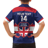 Custom Great Britain Hockey Hawaiian Shirt Go GB Team - Wonder Print Shop