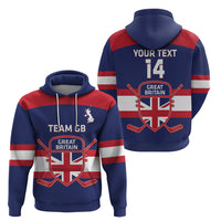 Custom Great Britain Hockey Hoodie Go GB Team - Wonder Print Shop