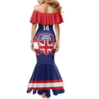 Custom Great Britain Hockey Mermaid Dress Go GB Team - Wonder Print Shop
