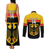 Custom Germany Hockey Couples Matching Tank Maxi Dress and Long Sleeve Button Shirt Go German Bearers of the Eagle - Wonder Print Shop