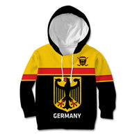 Custom Germany Hockey Kid Hoodie Go German Bearers of the Eagle - Wonder Print Shop