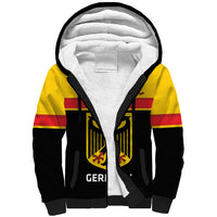 Custom Germany Hockey Sherpa Hoodie Go German Bearers of the Eagle - Wonder Print Shop