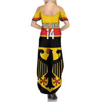 Custom Germany Hockey Summer Maxi Dress Go German Bearers of the Eagle - Wonder Print Shop