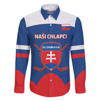 Custom Slovakia Hockey Family Matching Puletasi and Hawaiian Shirt Go Slovak Our Boys - Wonder Print Shop