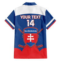 Custom Slovakia Hockey Hawaiian Shirt Go Slovak Our Boys - Wonder Print Shop