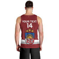 Custom Latvia Hockey Men Tank Top 2024 Go Latvija - Wonder Print Shop