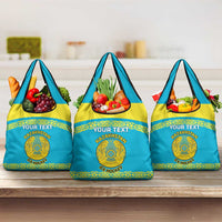 Custom Kazakhstan Hockey Grocery Bag Go Kazakh LT14