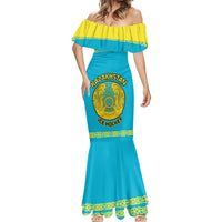 Custom Kazakhstan Hockey Mermaid Dress 2024 Go Kazakh - Wonder Print Shop