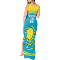 Custom Kazakhstan Hockey Tank Maxi Dress 2024 Go Kazakh - Wonder Print Shop
