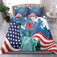 United States 4th Of July Bedding Set USA Statue of Liberty Proud - Wonder Print Shop
