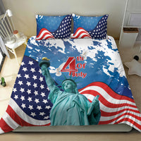 United States 4th Of July Bedding Set USA Statue of Liberty Proud - Wonder Print Shop