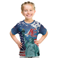 United States 4th Of July Kid T Shirt USA Statue of Liberty Proud - Wonder Print Shop