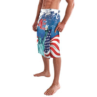 United States 4th Of July Lavalava USA Statue of Liberty Proud - Wonder Print Shop