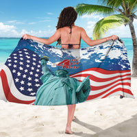 United States 4th Of July Sarong USA Statue of Liberty Proud - Wonder Print Shop