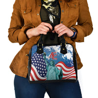 United States 4th Of July Shoulder Handbag USA Statue of Liberty Proud