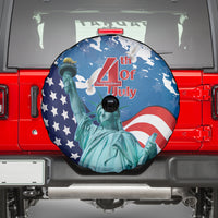 United States 4th Of July Spare Tire Cover USA Statue of Liberty Proud - Wonder Print Shop
