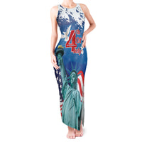 United States 4th Of July Tank Maxi Dress USA Statue of Liberty Proud - Wonder Print Shop