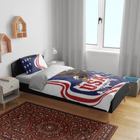 United States Independence Day Bedding Set USA Bald Eagle Happy 4th Of July - Wonder Print Shop