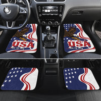 United States Independence Day Car Mats USA Bald Eagle Happy 4th Of July - Wonder Print Shop