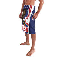 United States Independence Day Lavalava USA Bald Eagle Happy 4th Of July - Wonder Print Shop