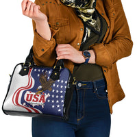 United States Independence Day Shoulder Handbag USA Bald Eagle Happy 4th Of July