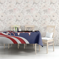 United States Independence Day Tablecloth USA Bald Eagle Happy 4th Of July - Wonder Print Shop