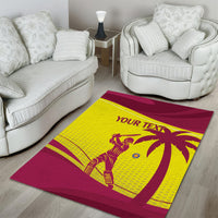 Custom West Indies Cricket Area Rug 2024 World Cup Go Windies - Wonder Print Shop
