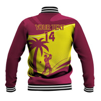 Custom West Indies Cricket Baseball Jacket 2024 World Cup Go Windies - Wonder Print Shop
