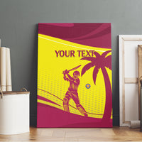 Custom West Indies Cricket Canvas Wall Art 2024 World Cup Go Windies - Wonder Print Shop