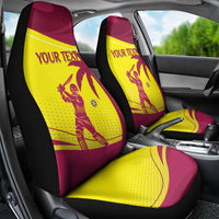 Custom West Indies Cricket Car Seat Cover 2024 World Cup Go Windies - Wonder Print Shop